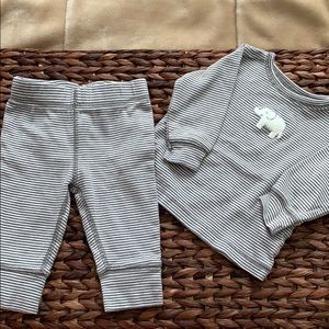 3 month Carters matching outfit